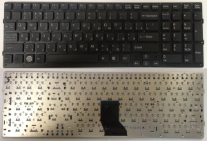 Клавиатура для ноутбука Sony VPC-CB, чёрная, RU 