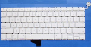 Клавиатура для ноутбука Apple Macbook 13 MC207 MC516 White, Small Ener,RU