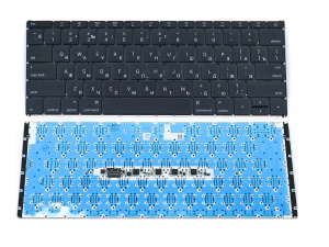 Клавиатура для ноутбука Apple Macbook 12" A1534, 2016y Black, Small Enter, RU