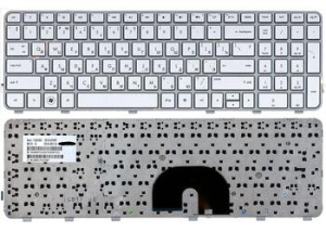 Клавиатура для ноутбука HP Pavilion DV6-6000, серебро, с рамкой, RU