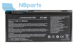 Аккумулятор (батарея) для ноутбука MSI GT683 GT660 GT60  11.1V 6600mAh OEM
