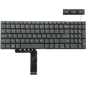 Клавиатура для ноутбука Lenovo IdeaPad 330S-15, S340-15, серая, RU