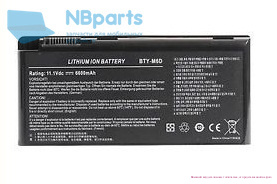 Аккумулятор (батарея) для ноутбука MSI GT683 GT660 GT60  11.1V 7800mAh