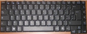 Клавиатура для ноутбука LG LE50, LM60, чёрная, RU