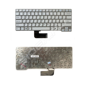 Клавиатура для ноутбука Sony VPC-CW, белая, RU
