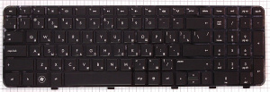 Клавиатура для ноутбука HP Pavilion DV6-6000, чёрная, с рамкой, RU