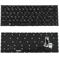 Клавиатура для ноутбука MSI GE67, чёрная, c RGB-подсветкой, RU