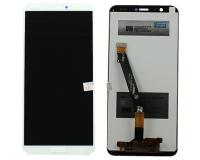 LCD дисплей для Huawei P Smart/Psmart/Enjoy 7S с тачскрином (белый)