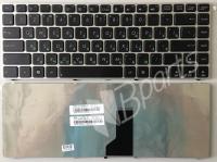 Клавиатура для ноутбука ASUS K42 UL30 K43, с серой рамкой, большой Enter, RU