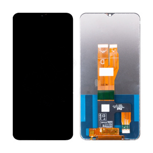 LCD дисплей для Realme C30s с тачскрином (черный) Оригинал