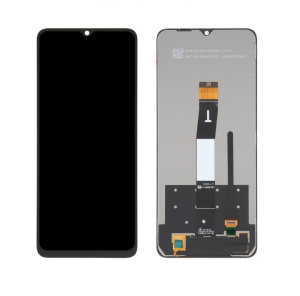 LCD дисплей для Xiaomi Redmi 12C, Poco C50 в сборе с тачскрином (черный)