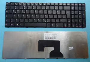 Клавиатура для ноутбука Medion Akoya E6224, E6226, чёрная, с рамкой, RU