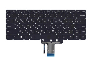 Клавиатура для ноутбука Lenovo Yoga 710-14IKB, 710-15IKB, чёрная, с подсветкой, RU