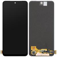 LCD дисплей для Xiaomi Redmi Note 11S 4G, Poco M4 Pro 4G в сборе с тачскрином (черный) OLED