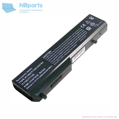 Аккумулятор (батарея) для ноутбука Dell Vostro 1510 11.1V 7800mAh OEM