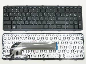 Клавиатура для ноутбука HP 450 G1 455 G1, чёрная, с рамкой, RU