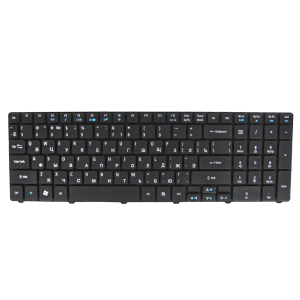 Клавиатура для ноутбука ACER Aspire 5810 5536 5738, чёрная, RU
