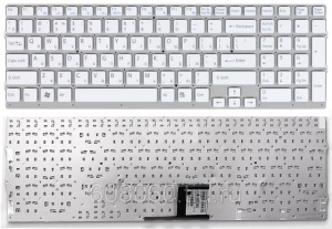 Клавиатура для ноутбука SONY VPC-EC White, RU