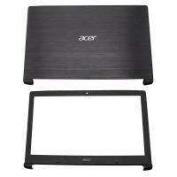 Крышка матрицы Acer Aspire A315-53 чёрный, с рамкой