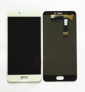 LCD дисплей для Meizu MX6 в сборе с тачскрином (белый)