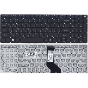 Клавиатура для ноутбука ACER Aspire A515-51 E5-573 E5-522 Extensa EX251 EX2511, чёрная, RU