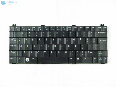 Клавиатура для ноутбука Dell Inspiron Mini 12, чёрная, US