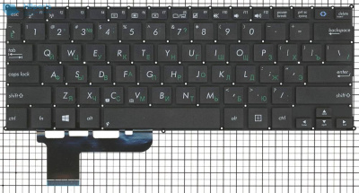 Клавиатура для ноутбука ASUS X201 X202 чёрная, RU