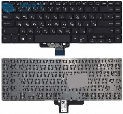 Клавиатура для ноутбука ASUS VivoBook X510 S510 F510 чёрная, RU