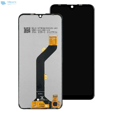 LCD дисплей для Tecno Spark 4 Air с тачскрином (черный)