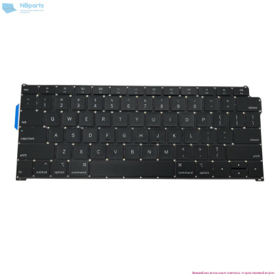 Клавиатура для ноутбука Apple Macbook 13" A1932 Black, Small Enter, RU
