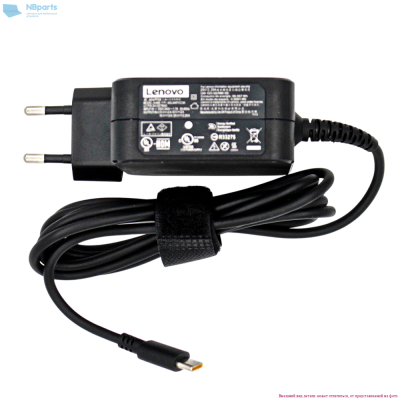 Блок питания (зарядное устройство) Lenovo 45W 20V TYPE-C ORIG CUBE