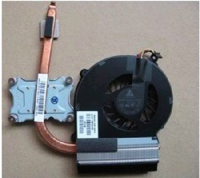 Кулер (вентилятор) HP COMPAQ CQ43 для Интел (Для дискретного видео с термотрубкой)