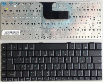 Клавиатура для ноутбука ASUS W5, чёрная, RU