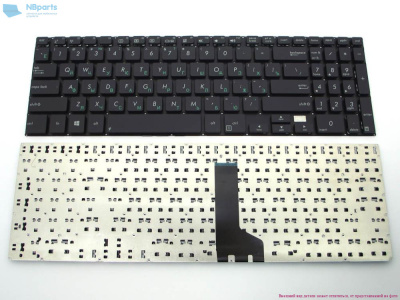 Клавиатура для ноутбука ASUS Pro PU500 PU500C, чёрная, RU