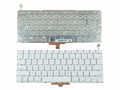 Клавиатура для ноутбука Apple Macbook 13  A1181 White, Big Enter, RU