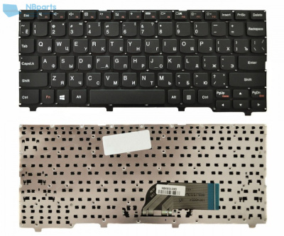 Клавиатура для ноутбука Lenovo IdeaPad 100S-11IBY, чёрная, RU