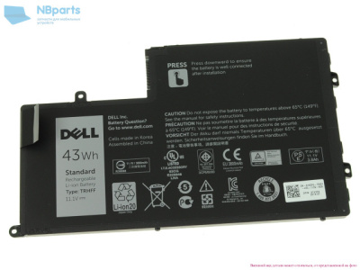 Аккумулятор (батарея) для ноутбука Dell Inspiron 14 5447 15 5547 Latitude 14 3450 11.1V 3800mAh
