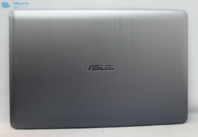 Крышка матрицы Asus X540 серебро, черная рамка (MZ2)