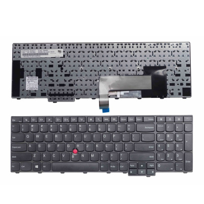 Клавиатура для ноутбука Lenovo ThinkPad Edge E531, E540, чёрная, с рамкой, RU 