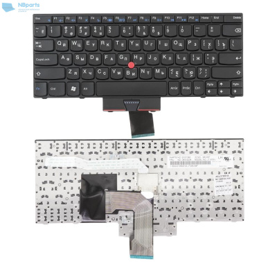 Клавиатура для ноутбука Lenovo ThinkPad Edge E120, E220, чёрная, маленький Enter, с рамкой, RU