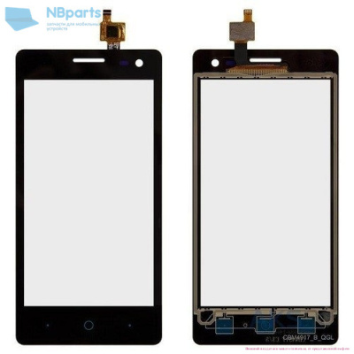 Тачскрин для ZTE Blade GF3/Q PRO Черный
