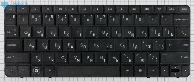 Клавиатура для ноутбука HP Mini 110-3000, чёрная, большой Enter, US