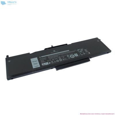 Аккумулятор (батарея) для ноутбука Dell Precision 3520 3530 11.4V 7666mAh
