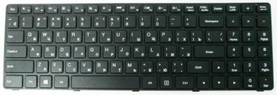 Клавиатура для ноутбука Lenovo IdeaPad 100-15IBD, чёрная, RU, Б/У