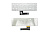 Клавиатура для ноутбука Sony SVF15, белая, RU