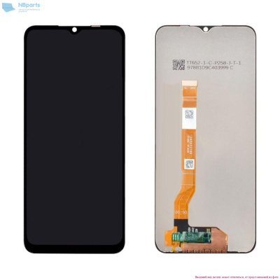 LCD дисплей для Realme C35 с тачскрином (черный) Оригинал