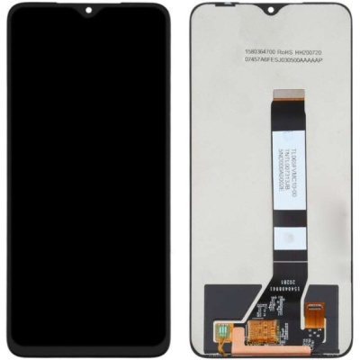 LCD дисплей для Xiaomi Redmi 9T, Poco M3 в сборе с тачскрином (черный) (ORIG CABLE)
