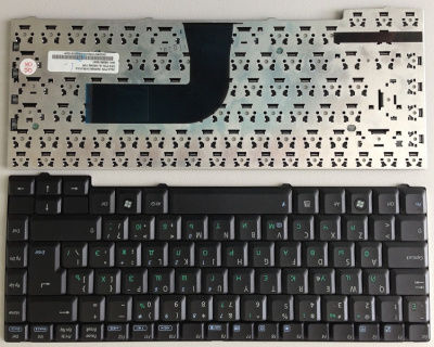 Клавиатура для ноутбука ASUS F5, чёрная, RU