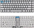 Клавиатура для ноутбука HP Pavilion 14-BP, серебро, с подсветкой, RU