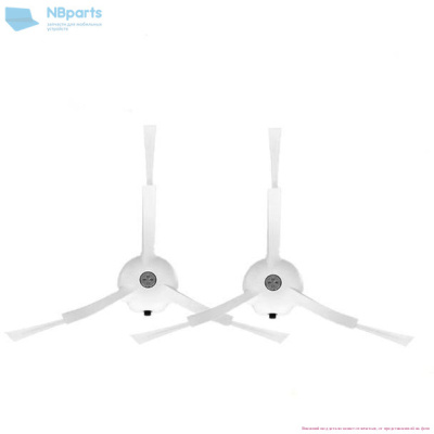 Боковая щетка для робот-пылесоса Roborock S5, S50, S8, белая, 2 шт.